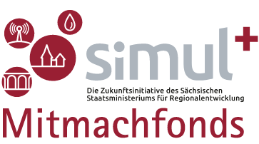 Logo des simul+ Mitmachfonds
